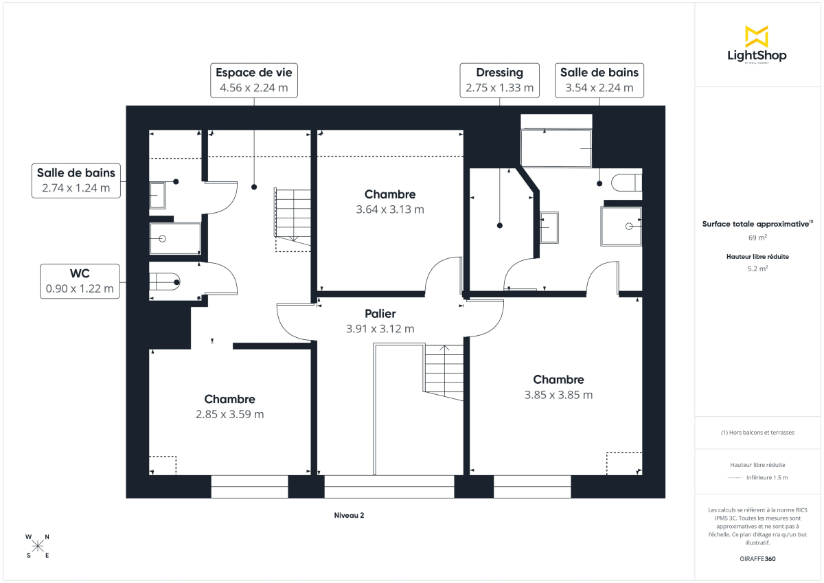 Maison de 185.46 m² à Nantes