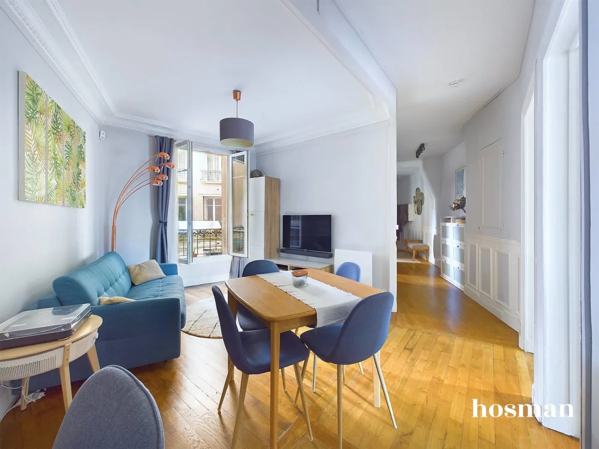 Appartement de 55.37 m² à Paris