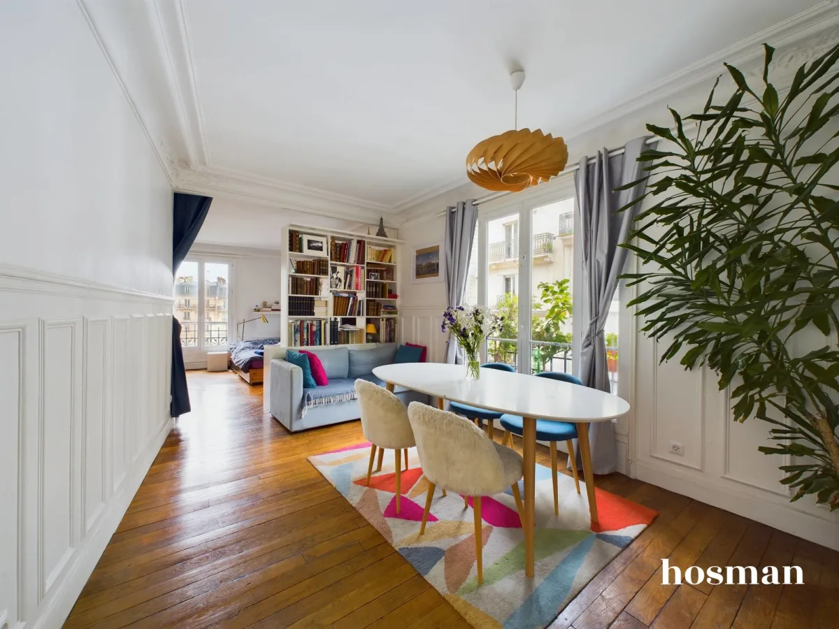 Appartement de 62.7 m² à Paris