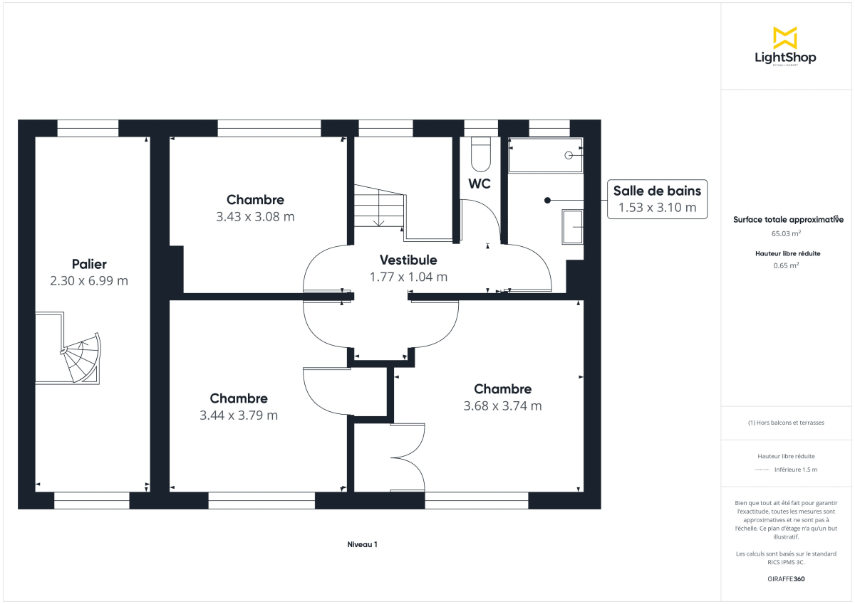 Maison de 106.0 m² à Saint-Herblain