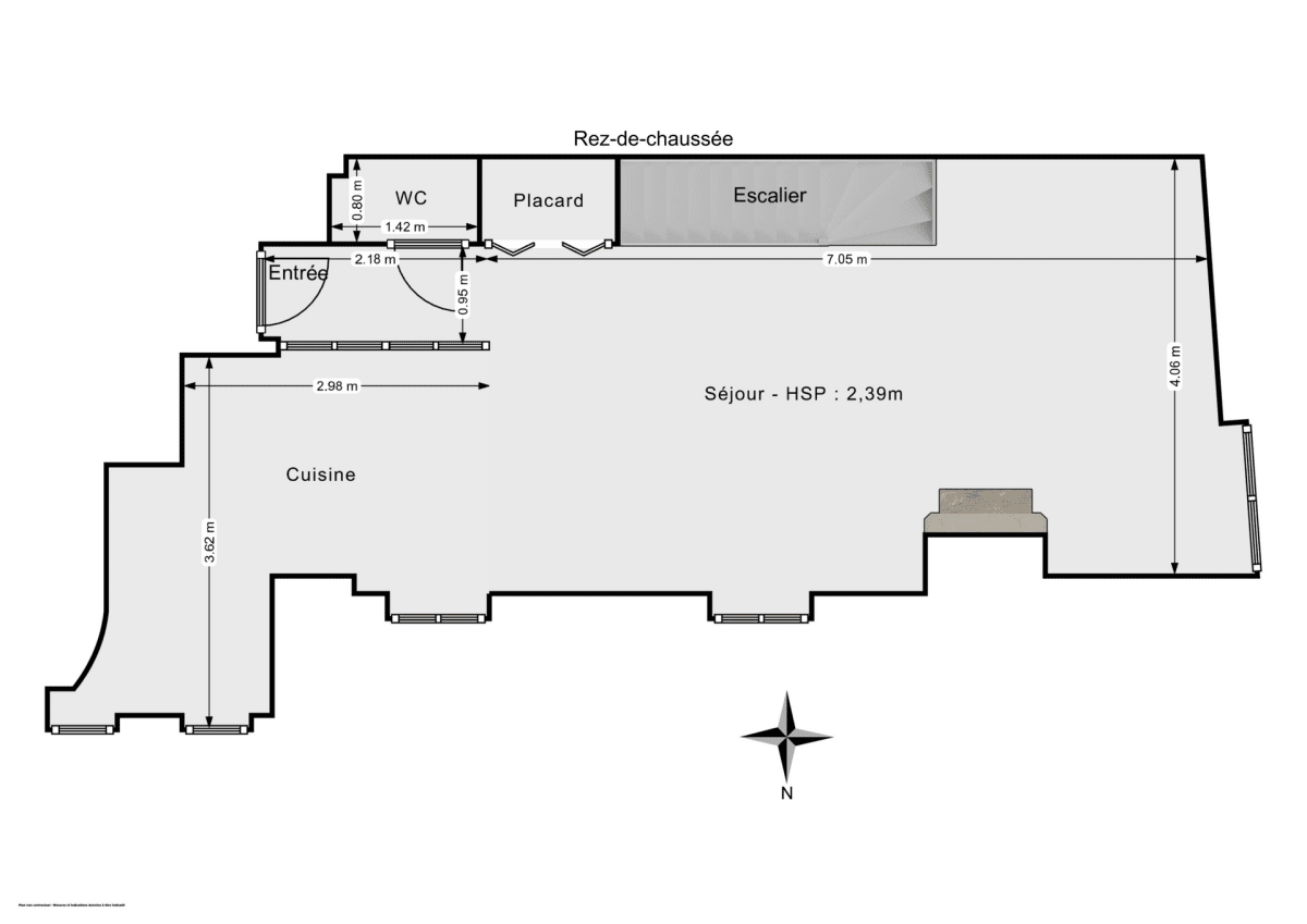 Duplex de 57.8 m² à Paris