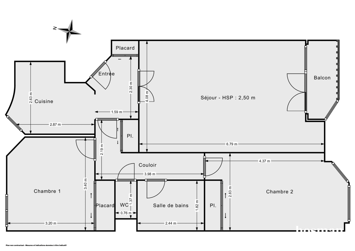 Appartement de 74.21 m² à Boulogne-Billancourt