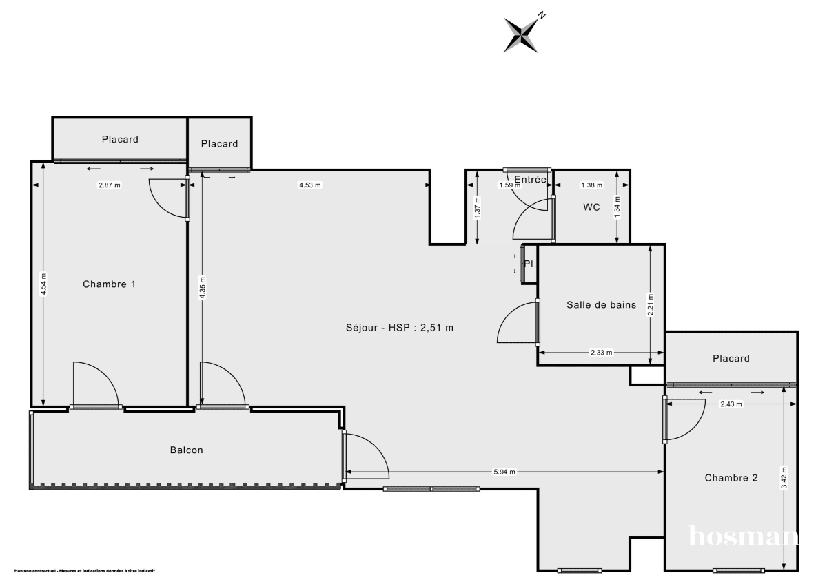 Appartement de 74.0 m² à Colombes