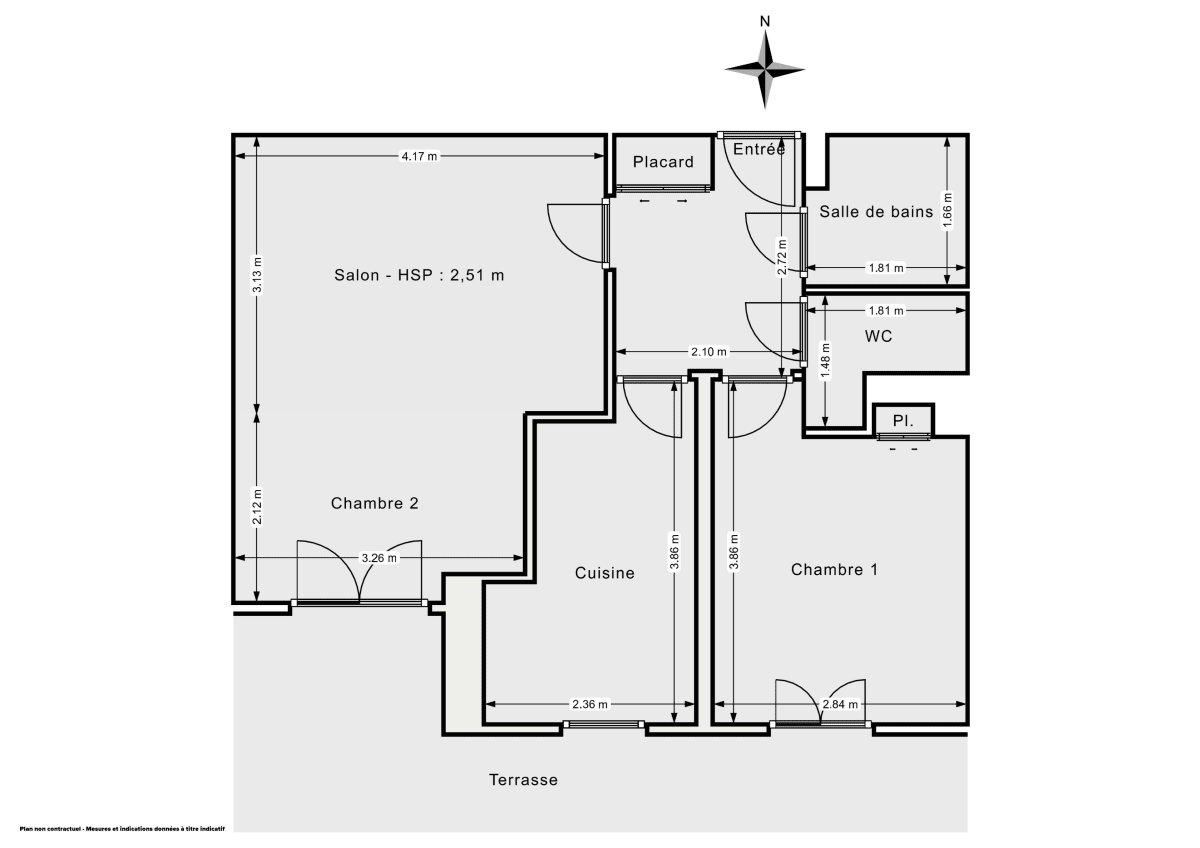 Appartement de 47.0 m² à Nantes