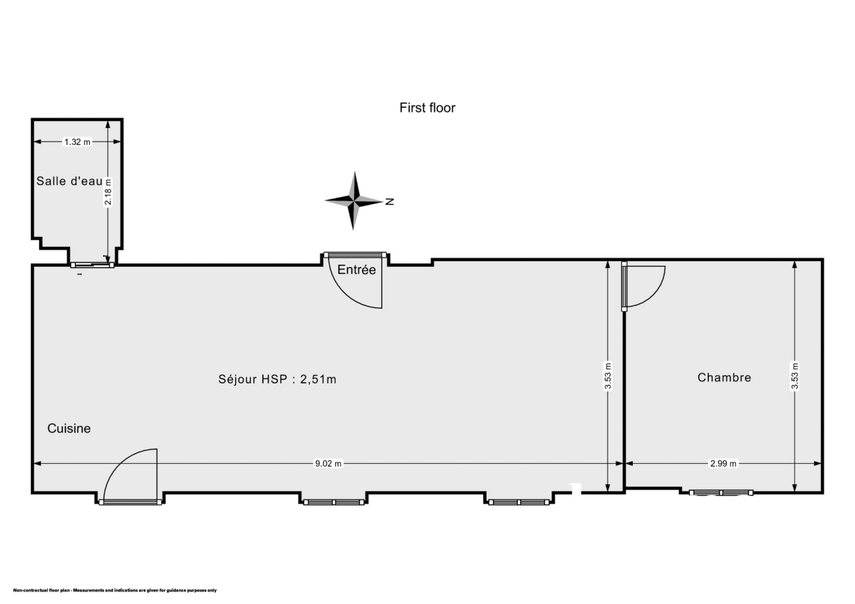 Appartement de 44.0 m² à Marseille