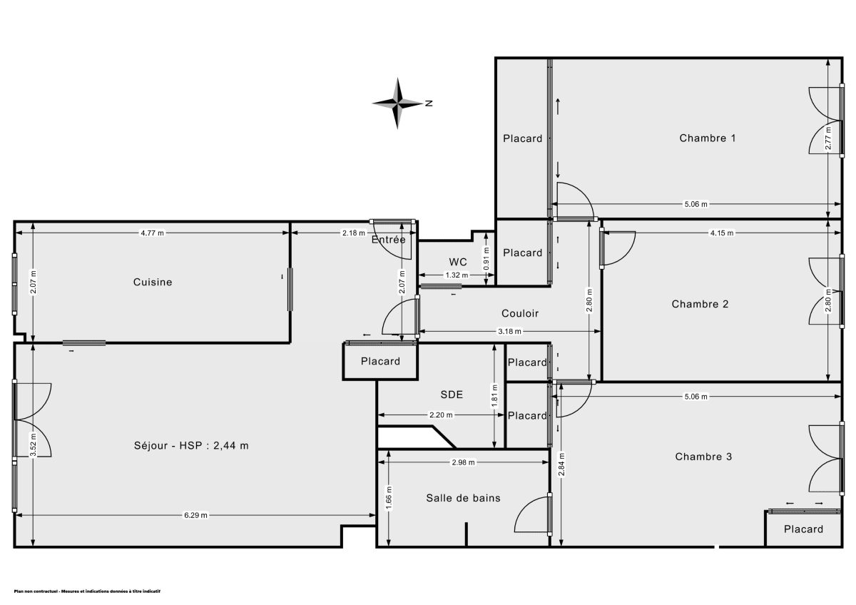 Appartement de 92.12 m² à Boulogne-Billancourt