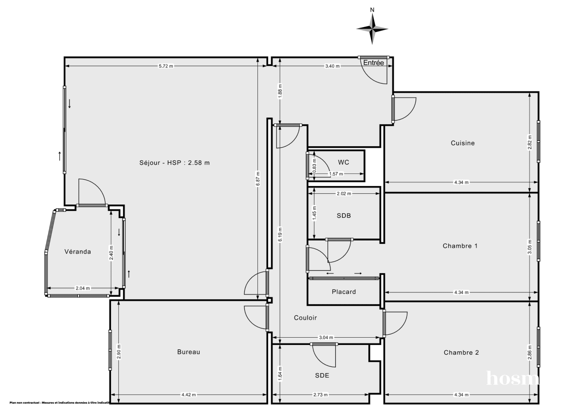 Appartement de 112.0 m² à Lyon