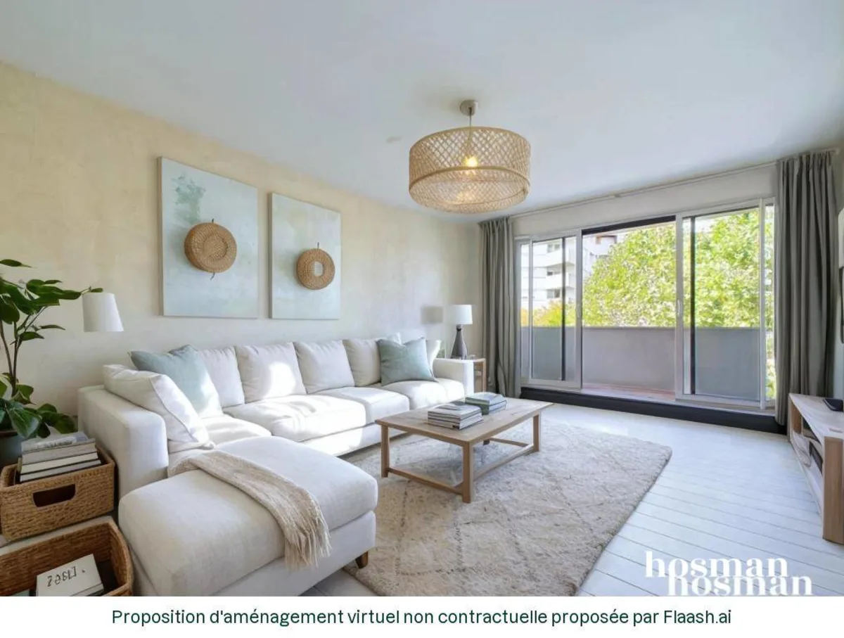 Appartement de 54.9 m² à Nantes