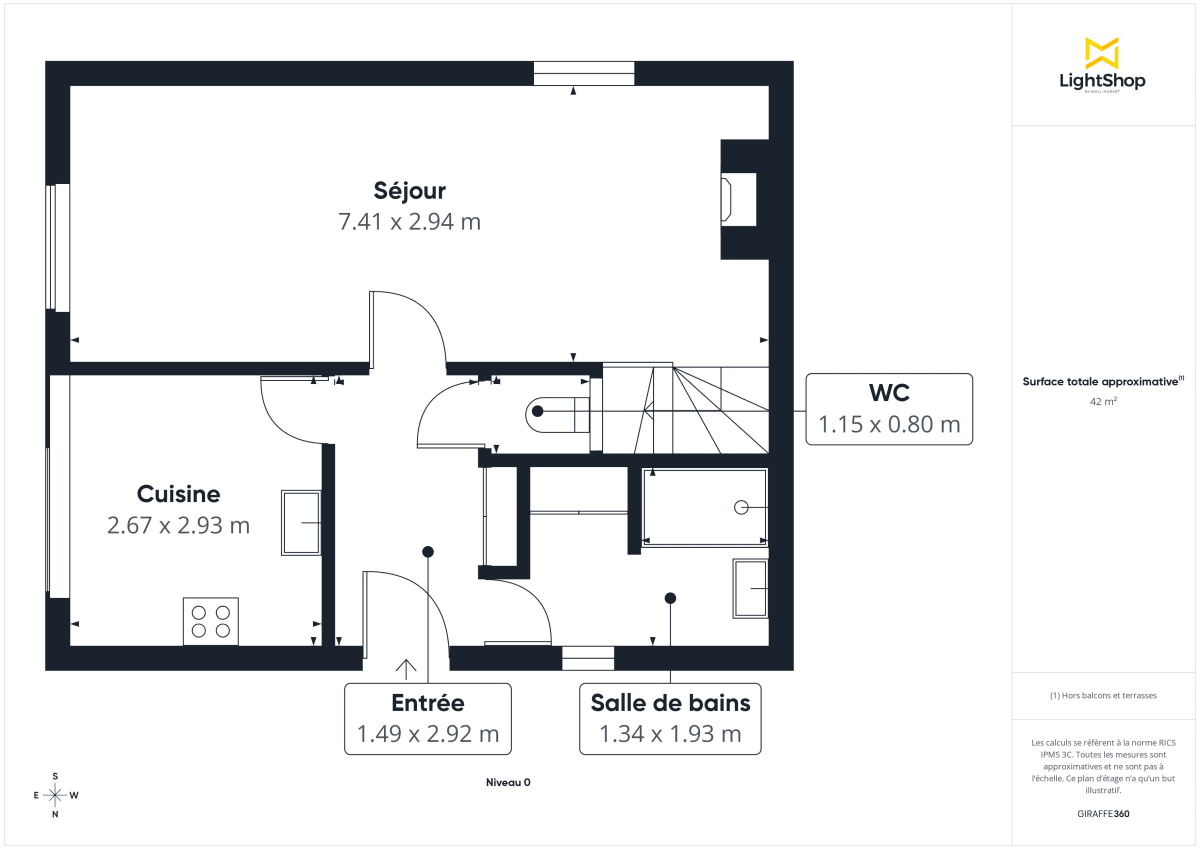 Maison de 61.0 m² à Nantes