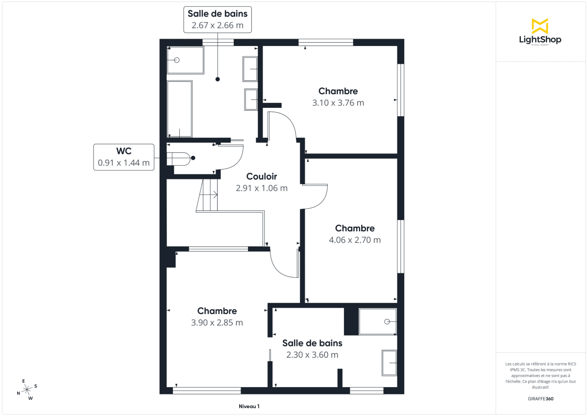 Maison de 124.0 m² à Montlignon