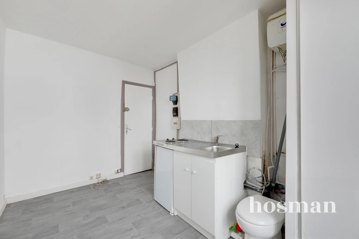 Appartement de 9.73 m² à Paris