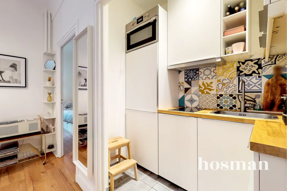 Appartement de 29.61 m² à Paris