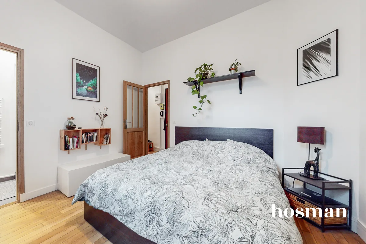 Ravissant appartement - 2 pièces, 39,37 m2 - Entièrement refait- Rue