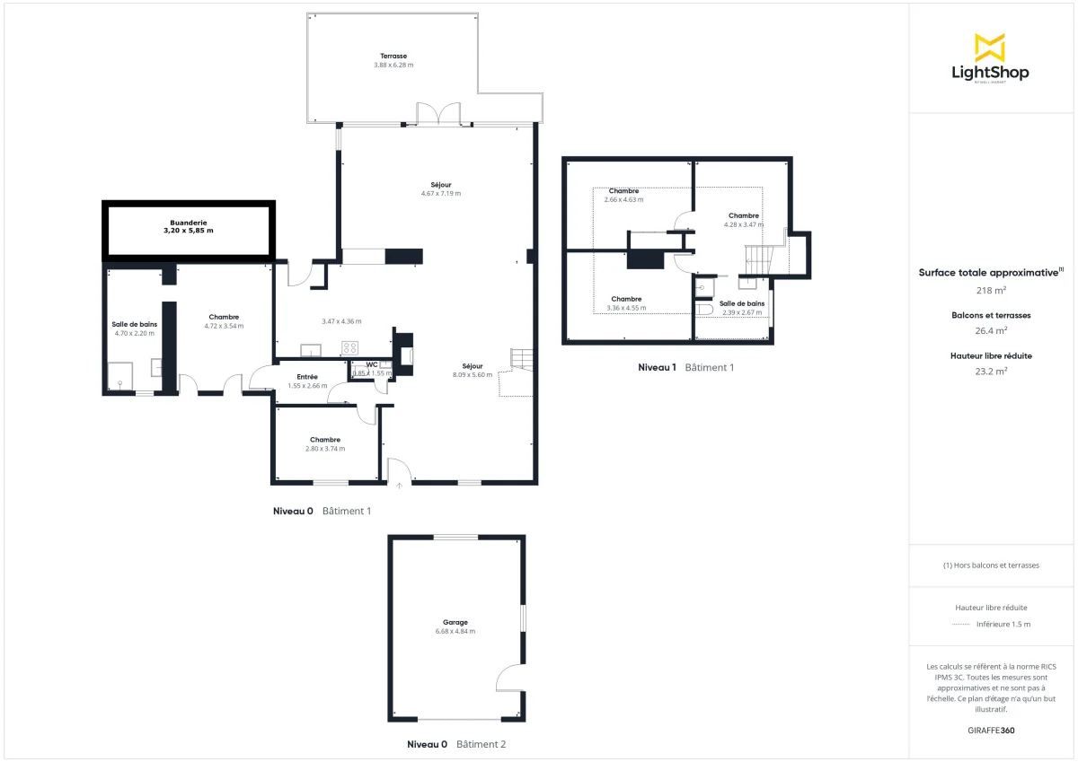 Maison de 172.25 m² à La Montagne