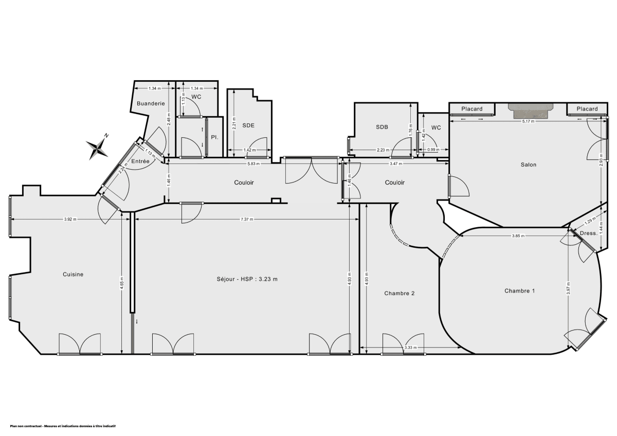 Appartement de 133.0 m² à Bordeaux