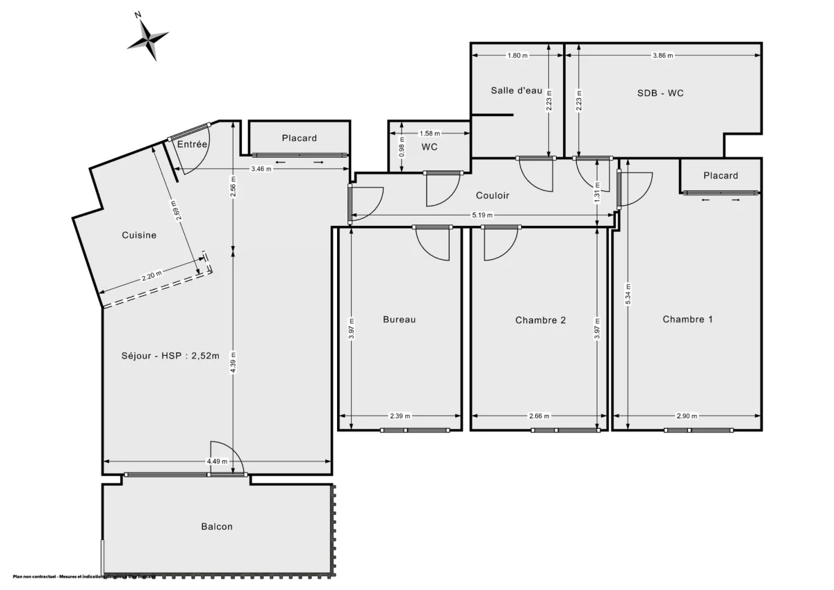 Appartement de 82.0 m² à Villejuif