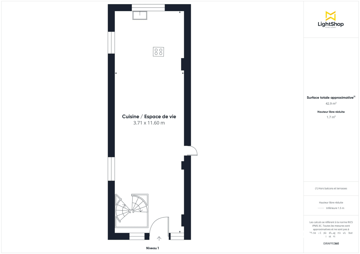 Appartement de 109.75 m² à Montreuil