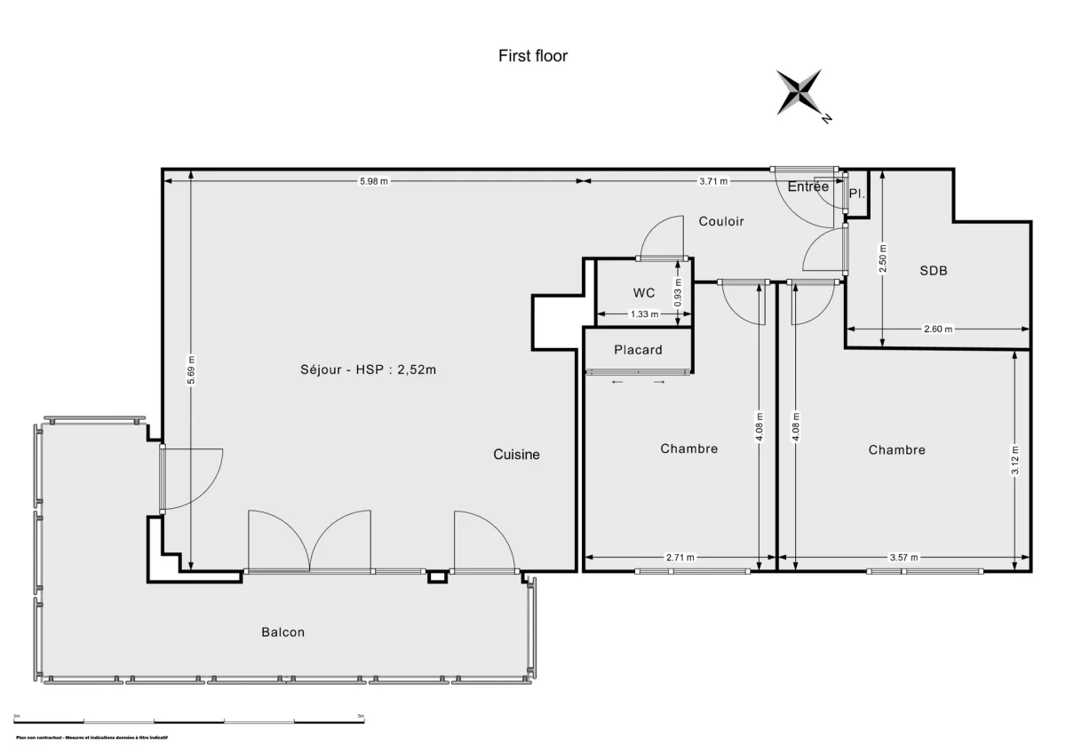 Appartement de 68.5 m² à Asnières-sur-Seine