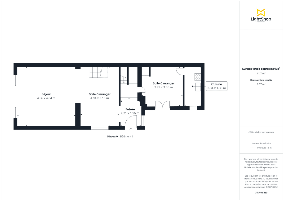 Maison de 96.0 m² à Bordeaux