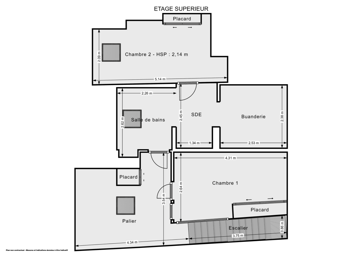 Appartement de 69.0 m² à Clichy