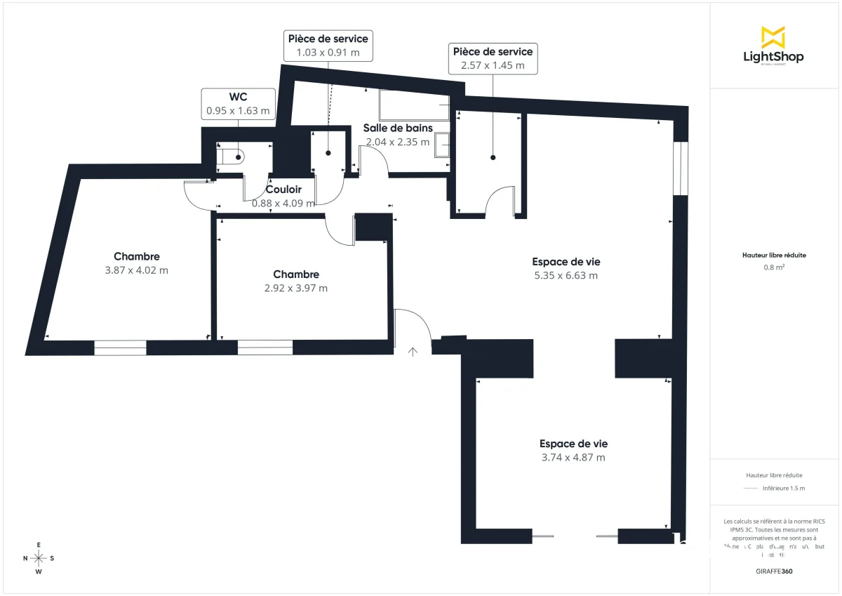 Appartement de 88.0 m² à Heyrieux