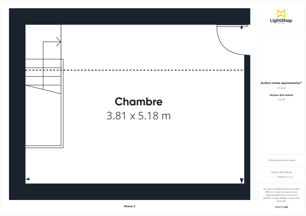 Appartement de 44.0 m² à Paris