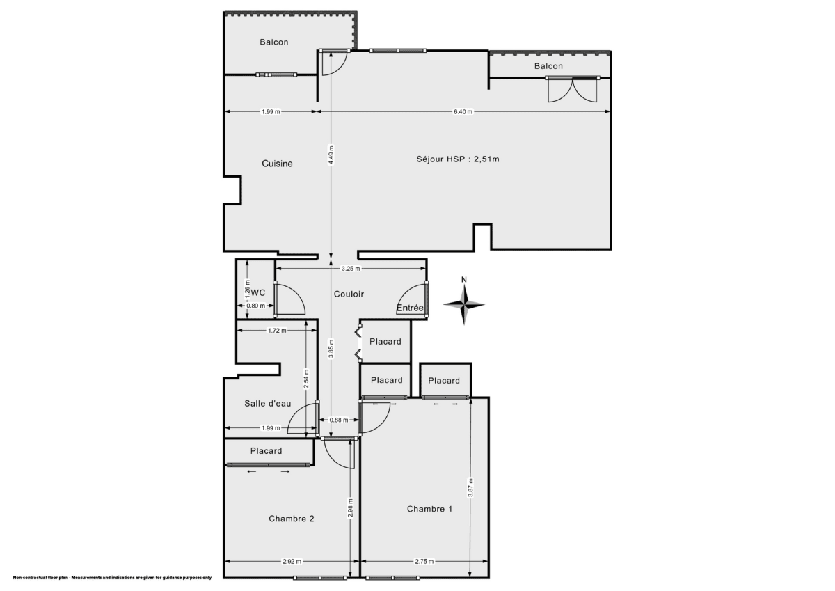 Appartement de 69.0 m² à Toulouse