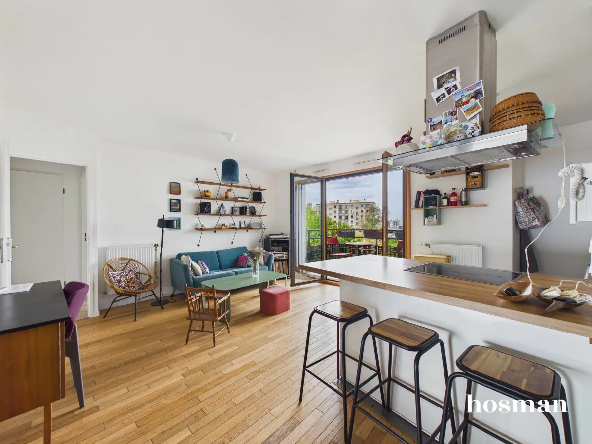 Appartement de 57.66 m² à Montreuil