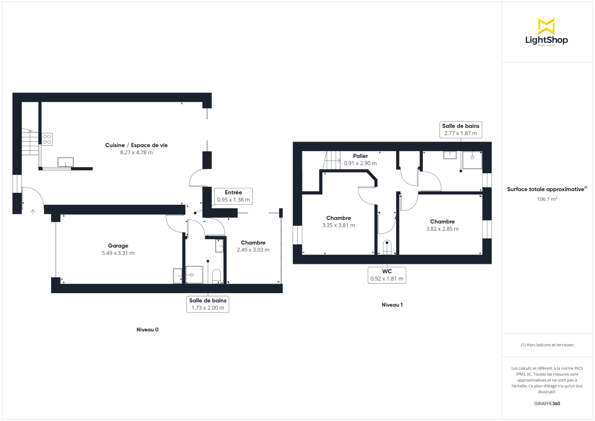 Maison de 90.0 m² à Andernos-les-Bains