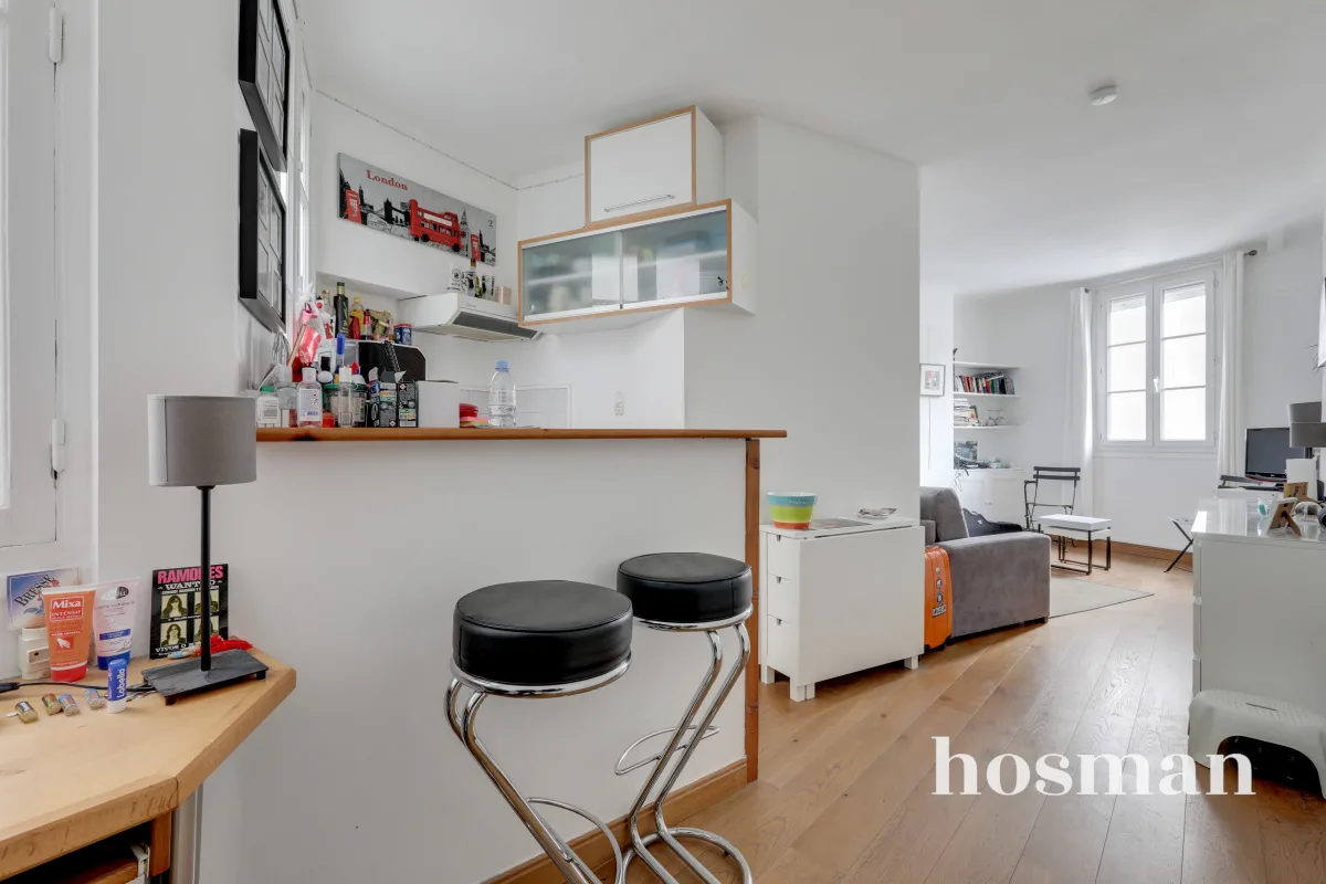 Appartement de 27.0 m² à Paris