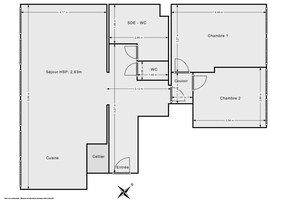 Appartement de 79.0 m² à Boulogne-Billancourt