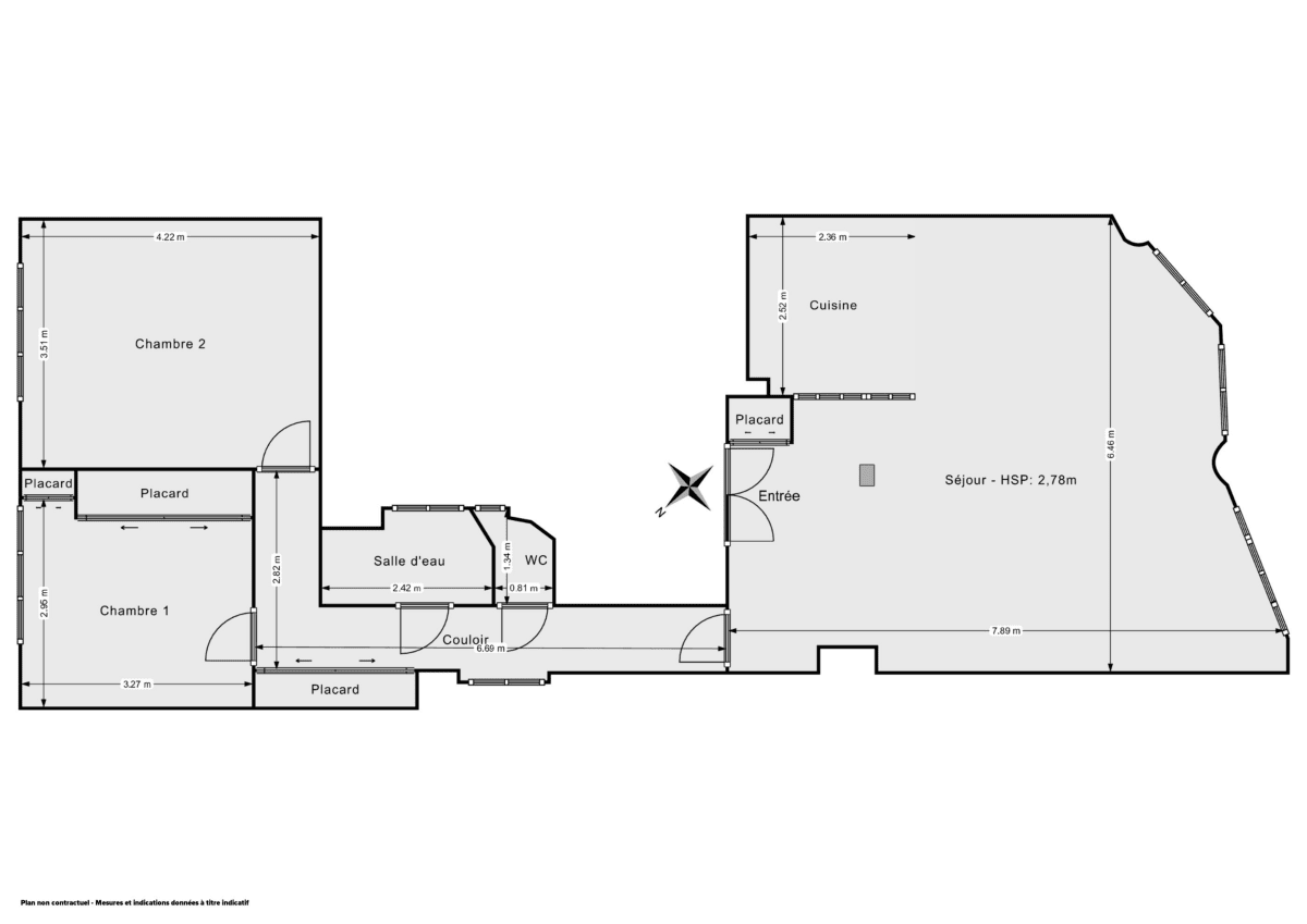 Appartement de 83.08 m² à Paris