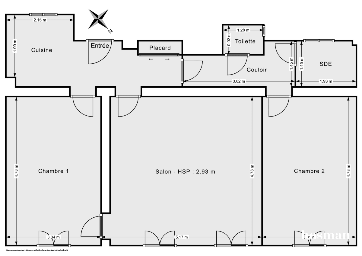 Appartement de 70.0 m² à Paris