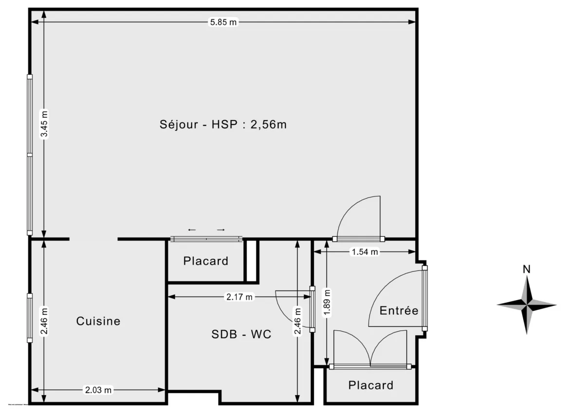 Appartement de 33.0 m² à Nantes