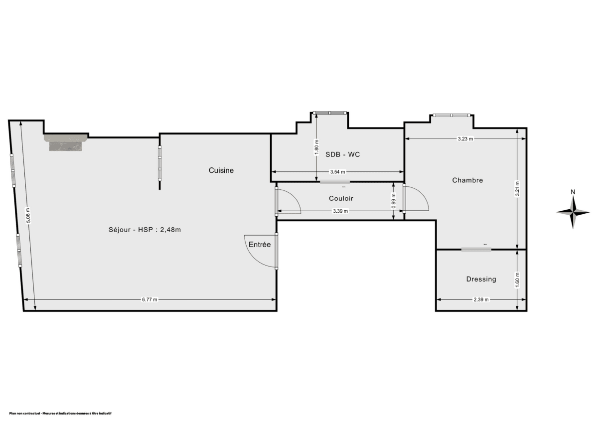 Appartement de 51.0 m² à Bordeaux