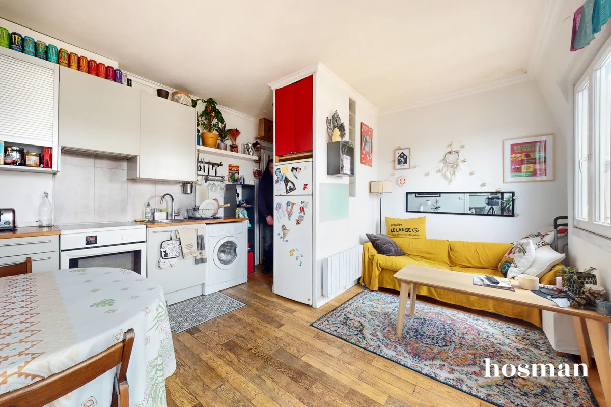 Appartement de 27.0 m² à Paris