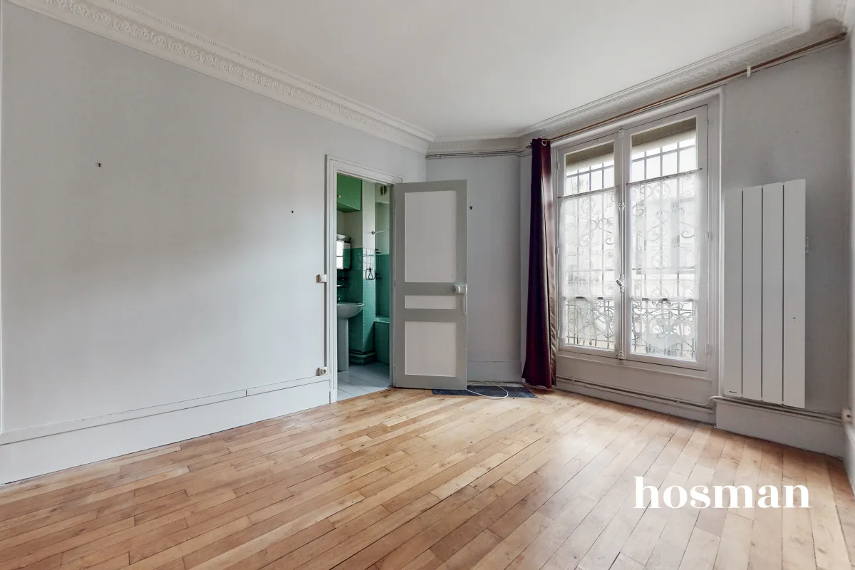 Fort potentiel, bel appartement 2 pièces - 41,29 m2 - Traversant, plan