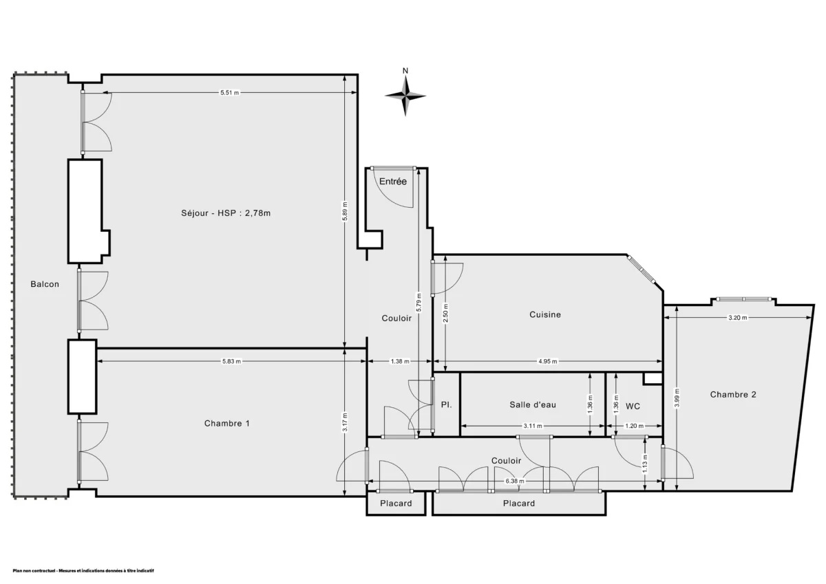 Appartement de 93.0 m² à Nantes
