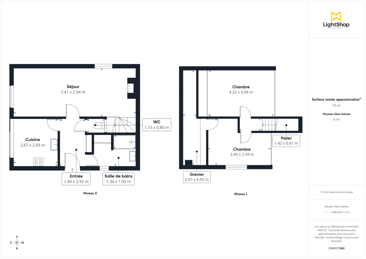 Maison de 61.0 m² à Nantes