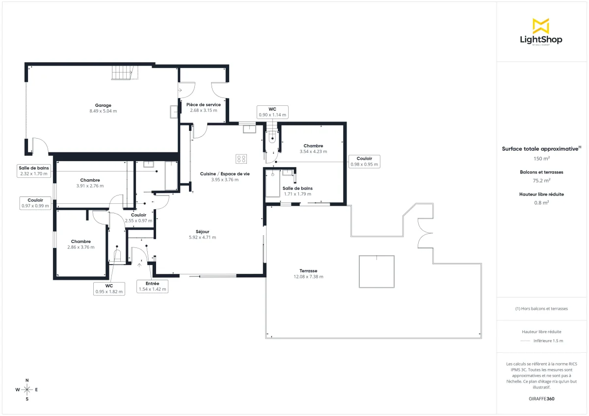 Maison de 108.1 m² à Basse-Goulaine