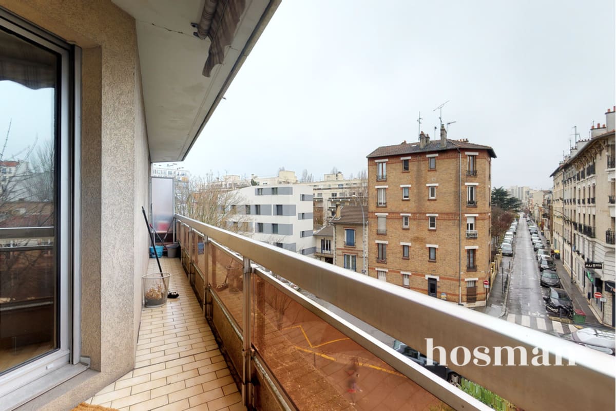 Appartement Lumineux de 49.0 m2 avec balcon - Quartier Mairie des Lilas