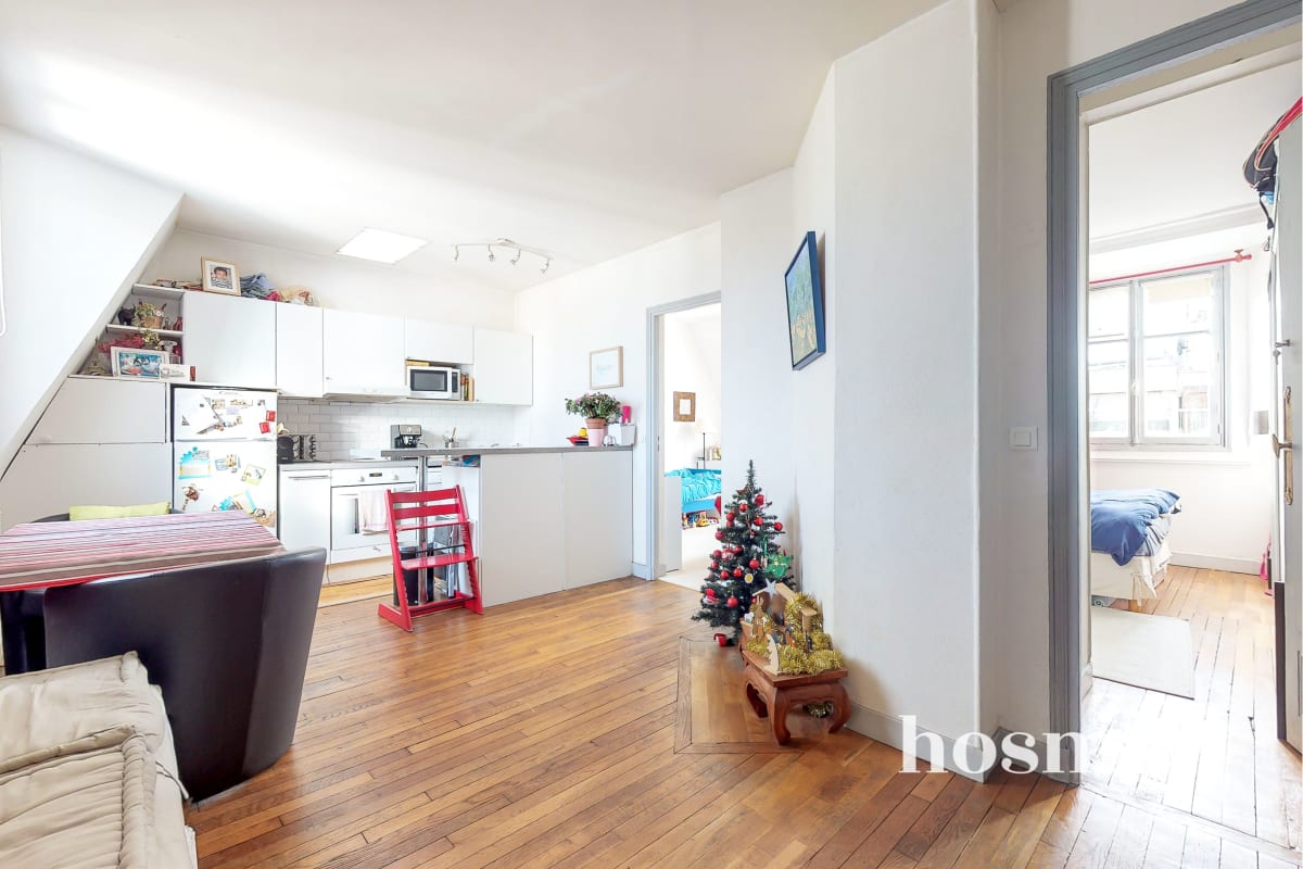 Appartement traversant - 45 m2 - 3 pièces - Boucicaut ...