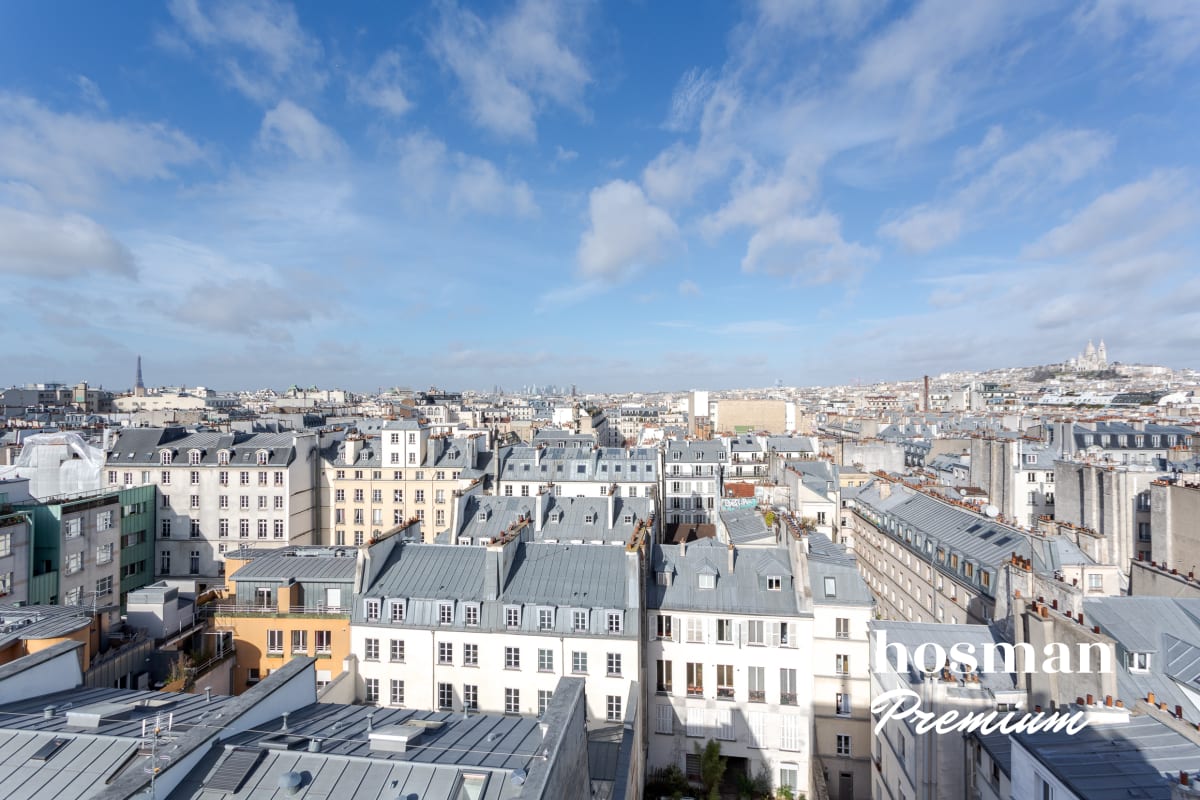 6 Boulevard De Strasbourg 75010 Paris Spacieux 3 pièces traversant au dernier étage avec vue exceptionnelle