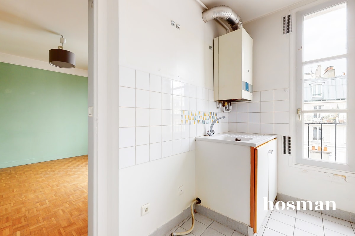 37 39 Avenue Jean Jaurès 75019 Paris Rare - 2 pièces en dernier étage - 37 m2 - Avenue Jean Jaurès 75019 Paris