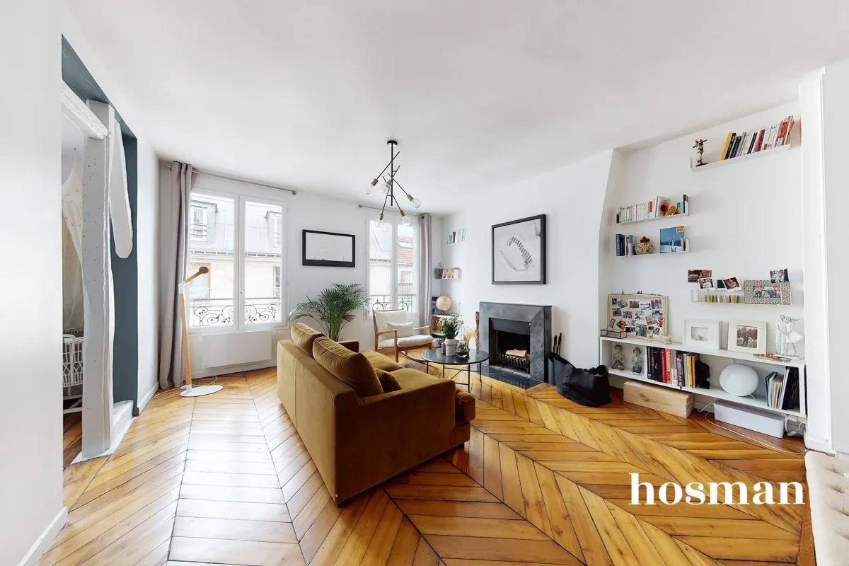 Appartement de 63.5 m² à Paris