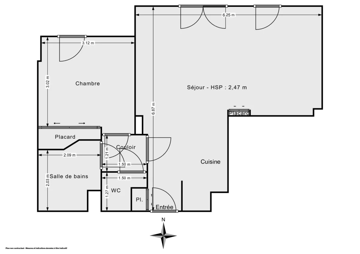 Appartement de 52.0 m² à Épinay-sur-Seine