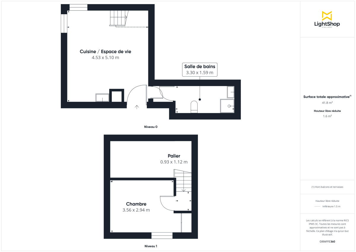 Duplex de 41.04 m² à Romainville