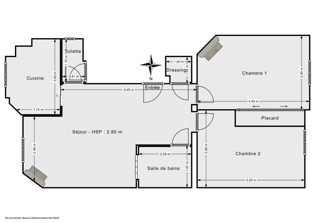 Appartement de 59.2 m² à Boulogne-Billancourt