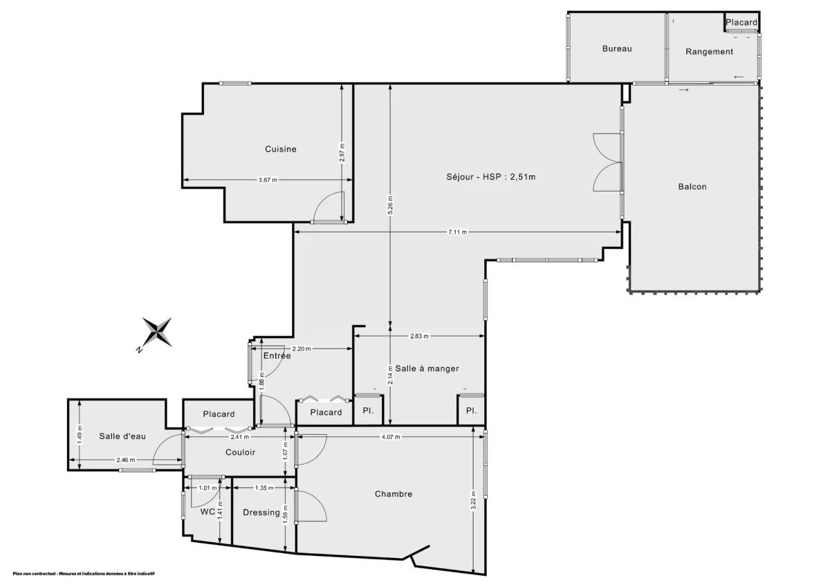 Appartement de 78.0 m² à Paris