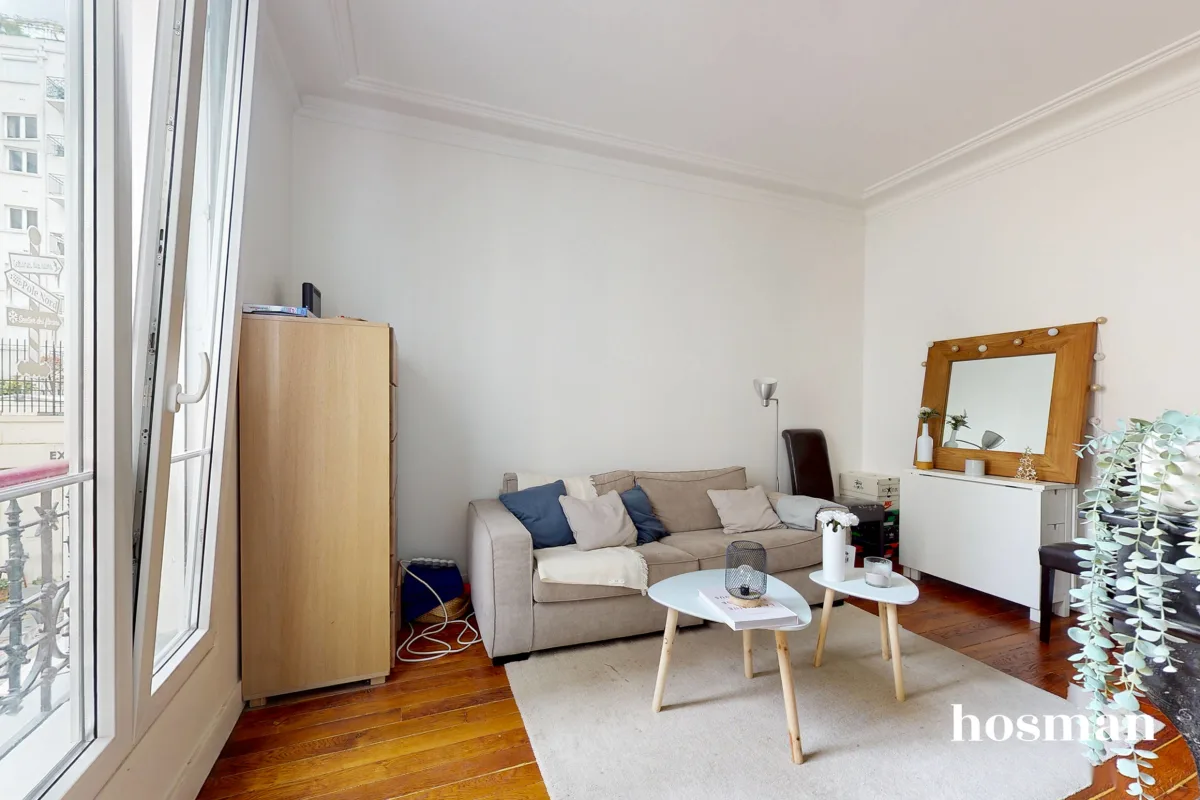 Appartement de 30.73 m² à Paris